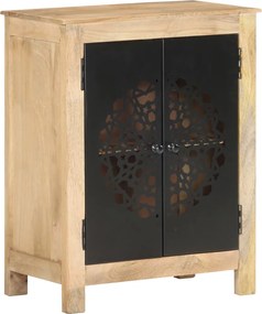 vidaXL Ντουλάπι 60 x 35 x 75 εκ. από Μασίφ Ξύλο Μάνγκο