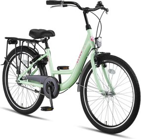 Belle 24 Inch Girls Rim Brakes Mint Green