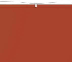 vidaXL Τέντα Κάθετη Τερακότα 180 x 1200 εκ. από Ύφασμα Oxford