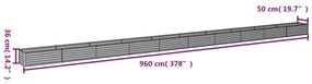 ΖΑΡΝΤΙΝΙΕΡΑ 960 X 50 X 36 ΕΚ. ΑΠΟ ΑΤΣΑΛΙ ΣΚΛΗΡΥΘΕΝ ΣΤΟΝ ΑΕΡΑ 151982