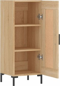 vidaXL Ντουλάπι Sonoma Δρυς 34,5x34x90 εκ. από Επεξεργασμένο Ξύλο