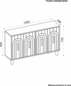 Console Tiger - White White