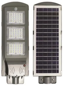 Φωτιστικό Δρόμου Ηλιακό LED SMD 60W 4000K IP65 Γκρι 200-57809 Eurolamp 200-57809 Γκρι