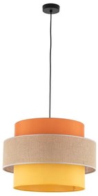 Κρεμαστό Φωτιστικό Οροφής E27 15W IP20 Trio TK Lighting-2783-Κίτρινο 2783