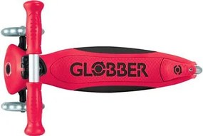 Globber Scooter Elite Lights V2 Red
