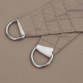 vidaXL Πανί σκιάς Taupe 6 x 2,5 μ 100% Πολυέστερ Οξφόρδη