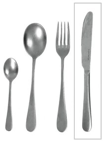 Μαχαίρι Φαγητού Benefit Stone CUV401K12 23,3cm Silver Espiel Stainless Steel