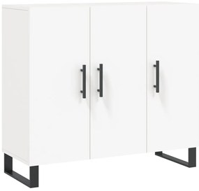 vidaXL Μπουφές Λευκός 90 x 34 x 80 εκ. από Επεξεργασμένο Ξύλο