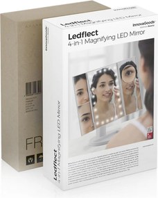 Μεγεθυντικό Καθρέφτη με LED 4-in-1 Ledflect InnovaGoods