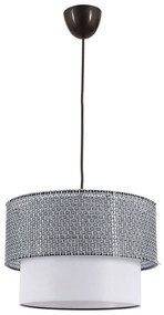 Φωτιστικό Οροφής Coral 390FLH2261 30x30x70cm E27 40W Grey-White Opviq