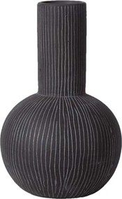 ΒΑΖΟ ΚΕΡΑΜ. ΣΦΑΙΡΙΚΟ ΜΑΥΡΟ 20,4X20,4X32,1ΕΚ