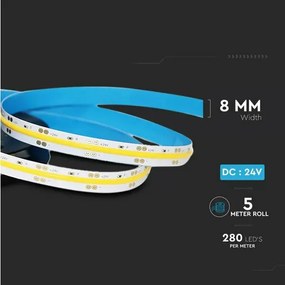 512 12W LED COB STRIP LIGHT WITH 6000K IP20 24V