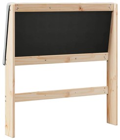 vidaXL Ταπετσαρισμένο κεφαλάρι Ανοιχτό γκρι 100 cm