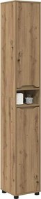 vidaXL Ντουλάπι Μπάνιου Artisan Oak 30,5 x 30 x 195 εκ
