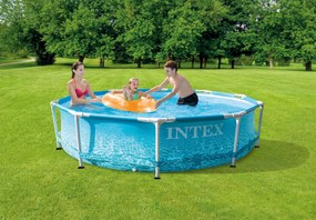 Intex Πισίνα Metal Frame Beachside 305x76cm (28208)