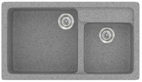 Sanitec Classic 317 Granite Grey Νεροχύτης