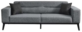 Καναπές - Κρεβάτι Τριθέσιος Bali 560ARE2904 222x92x74cm Grey
