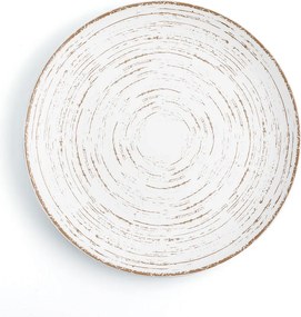 Επίπεδο πιάτο Ariane Tornado White Δίχρωμα Κεραμικά Ø 31 cm (x6)