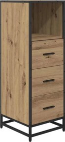 VidaXL Σετ Επίπλων Μπάνιου Artisan Oak 35 x 37,5 x 100 εκ.