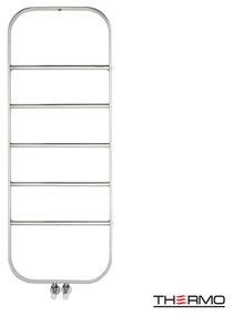 Thermo Spark Θερμαινόμενη πετσετοκρεμάστρα 20x45cm Inox Brushed ΔΕΝ ΠΕΡΙΛΑΜΒΑΝΤΟΝΤΑΙ ΔΙΑΚΟΠΤΕΣ