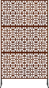 vidaXL Οθόνη Ιδιωτικότητας 100 x 50 x 180 εκ. Σκ rusty