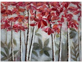 Πίνακας Καμβάς Trees 148-222-143 80x2,3x60cm Multi Horizontal Canvas