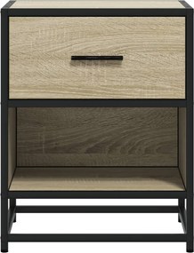 vidaXL Κομοδίνα Sonoma Δρυς 40x31x50 εκ. Επεξεργασμένο Ξύλο