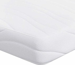 vidaXL Στρώμα Μέτριο 90 x 190 cm Λευκό