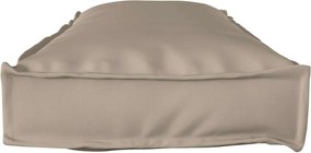 vidaXL Μαξιλάρι Taupe 120 x 40 x 8 εκ Ύφασμα Όξφορντ