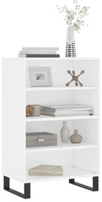 vidaXL Ραφιέρα Λευκή 57 x 35 x 90 από Επεξεργασμένο Ξύλο
