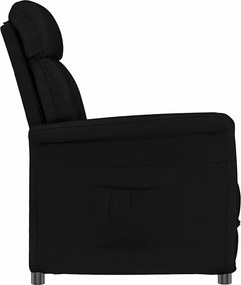 vidaXL Πολυθρόνα Μαύρο 96,5 x 70,5 x 95 εκ Μικροΐνες