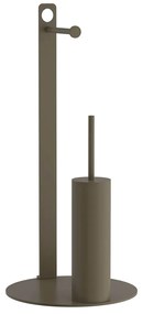 Σταντ Για Χαρτί Υγείας + Πιγκάλ (Φ28x60) Pam &amp; Co 4-400-963 Matt Light Bronze