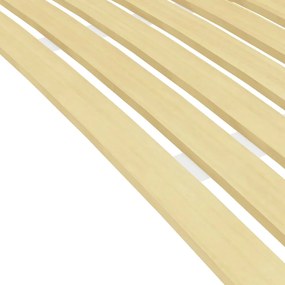 vidaXL Τελάρο Κρεβατιού με 17 Σανίδες 90 x 200 εκ.