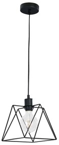 Φωτιστικό Οροφής Santana Black 8031440312899 Metal