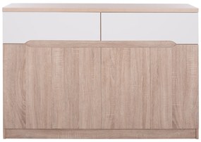 ΜΠΟΥΦΕΣ JOLENE HM2234.02 2 ΣΥΡΤΑΡΙΑ &amp; 4 ΠΟΡΤΕΣ SONAMA 120X40X80εκ.