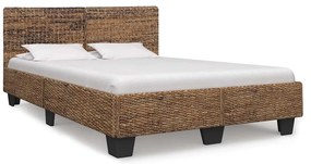 vidaXL Πλαίσιο Κρεβατιού 160 x 200 εκ. από Φυσικό Ρατάν