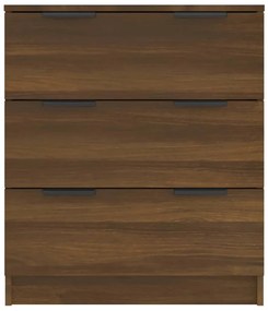 vidaXL Μπουφές Καφέ Δρυς 60 x 30 x 70 εκ. από Επεξεργασμένο Ξύλο