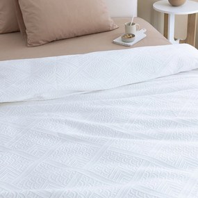 Κουβερτόριο Μονό (170x260) Palamaiki Carla White