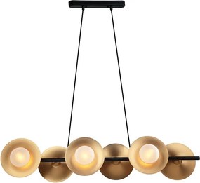 Φωτιστικό Οροφής Πολύφωτο Aca Layla HL4326P100BB Brass