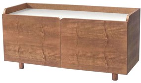 Έπιπλο Τηλεόρασης Dabi DABITV1 110x42x55cm Oak-White