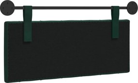 vidaXL Κρεμαστό Κεφαλάρι Σκούρο Πράσινο Βελούδο