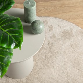 vidaXL Χαλί "HUARTE" Κοντής Τρίχας Μαλακό και Πλέσιμο Μπεζ 160x230 cm