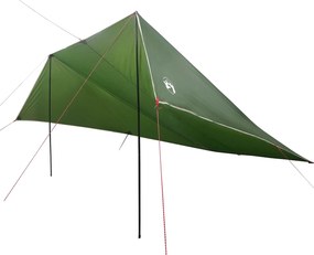 vidaXL Περίπτερο Οχήματος Πράσινο 500 x 515 x 215 εκ.