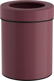 Καλάθι Απορριμμάτων (Φ21x28) Pam & Co 5lt 2128 Bordeaux Matt