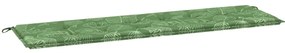 vidaXL Μαξιλάρι Παγκάκι Κήπου Πράσινο 180 x 50 x 4 cm Ύφασμα Oxford
