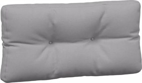 vidaXL Μαξιλάρια Παλέτας 5 τεμ. Γκρι Υφασμάτινα