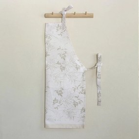 Ποδιά Κουζίνας Foliage One Size Greige Nima 100% Cotton