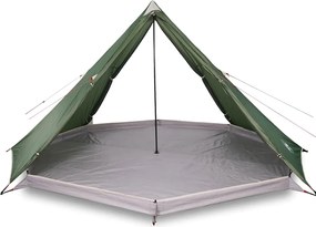 vidaXL Σκηνή Οικογενειακή Tipi 8 Ατόμων Αδιάβροχη Πράσινη