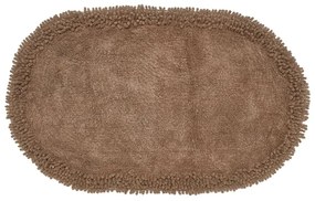 Ταπέτο Μπάνιου Ρέμι Choco Viopros 45x75cm 100% Cotton