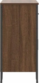 vidaXL Ντουλάπι Καφέ Δρυς 79,5x35,5x74,5 εκ. Επεξεργασμένο Ξύλο